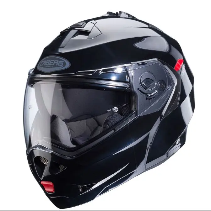 CABERG DUKE X SMART BLACK - CASCO MODULARE/APRIBILE ECE 22.06