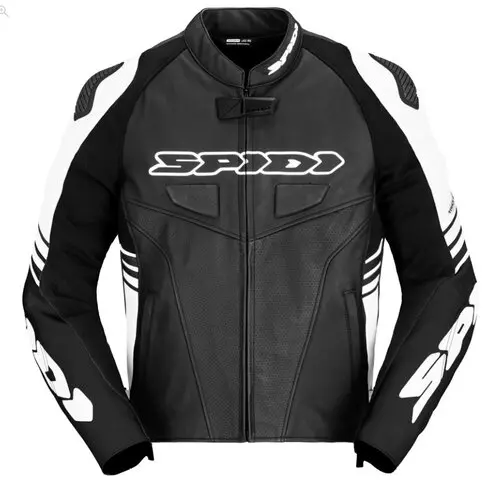 SPIDI TRACK WARRIOR GIACCA PELLE UOMO